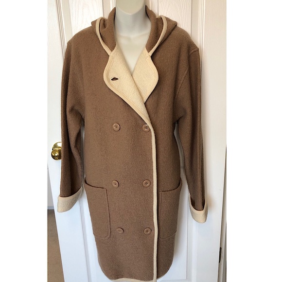 Jackets & Blazers - 100% Wool Camel Color Long Coat In size Medium